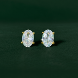 TOPOS OVALO CRISTAL DORADO