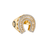 Anillo Eki Herradura Cristal