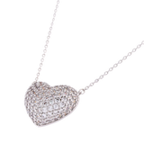 CADENA MUSA CORAZÓN RODIO