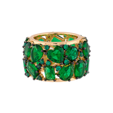 ANILLO COLLAGE ESMERALDA PUNO