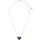 CADENA MUSA CORAZÓN ZÁFIRO