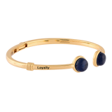 BRAZALETE “LOYALTY” CABUCHÓN ZAFIRO