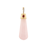 Dije Pendulo Cuarzo Rosado