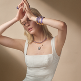 COLLAR ESCARABAJO NOON MORADO