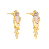 ARETES ESCARABAJO ZENIT LUNA NÁCAR