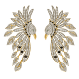 FALCON MICROCRYSTAL EARRINGS