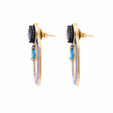 ARETES MESMERA MISI AZUL ONYX