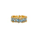 ANILLO MULTI BAGUETTE LONDON BLUE