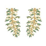 EMERALD LIANA VINE EARRINGS