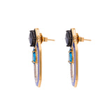 ARETES MESMERA MISI AZUL ONYX