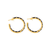 HOOPS LANTANA FULL BAGUETTE ONYX