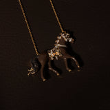 Collar Eki Crimson Chocolate