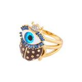Anillo Escarabajo Midnight Chocolate