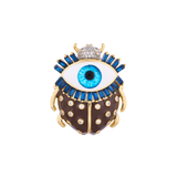 Broche Escarabajo Midnight Chocolate