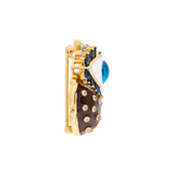 Broche Escarabajo Midnight Chocolate