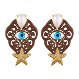 Aretes Nebula Chocolate