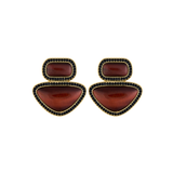 TOPOS HALO ROSA OJO DE TIGRE TERRACOTA