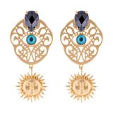 ARETES NÉBULA DORADO