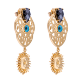 ARETES NÉBULA DORADO