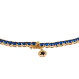 2MM SAPPHIRE TENNIS NECKLACE