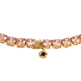 COLLAR TENNIS BOLD CHAMPAÑA 8MM