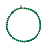 COLLAR TENNIS BOLD MILKY GREEN 8MM