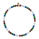 CADENA TENNIS MULTICOLOR 8MM