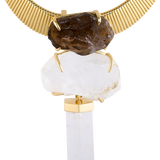 COLLAR DIRIDISCENCIA QUARZO HUMO