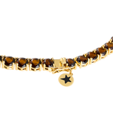 CADENA TENNIS CHOCOLATE 6 MM