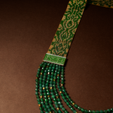 COLLAR GAIA MULTIVUELTAS JADE VERDE