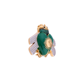 BROCHE ABEJA SUNSET ESMERALDA