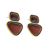 TOPOS HALO ROSA OJO DE TIGRE TERRACOTA