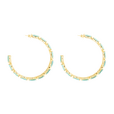 HOOPS LANTANA SIMPLE BAGUETTE TURMALINA
