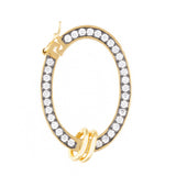 BROCHE ÓVALO CRISTAL